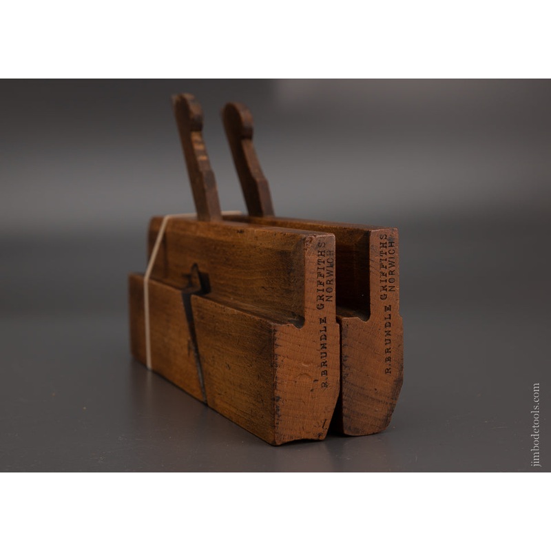 Working Pair of No. 12 Hollow & Round Planes GRIFFITHS – 106668