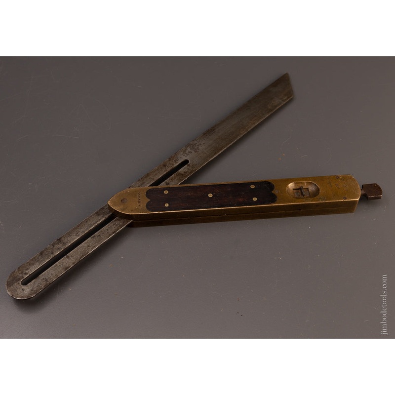 Rare 15 Inch ROBINSON PATENT ST. JOHNSBURY Bevel with 90 Degree Locking Switch – 106957