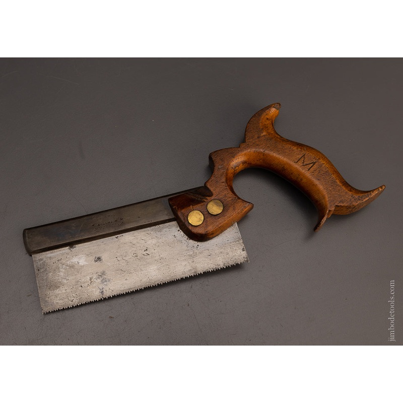 Rare 6 Inch Dovetail Saw by WHEELER MADDEN & CLEMSON – 106904