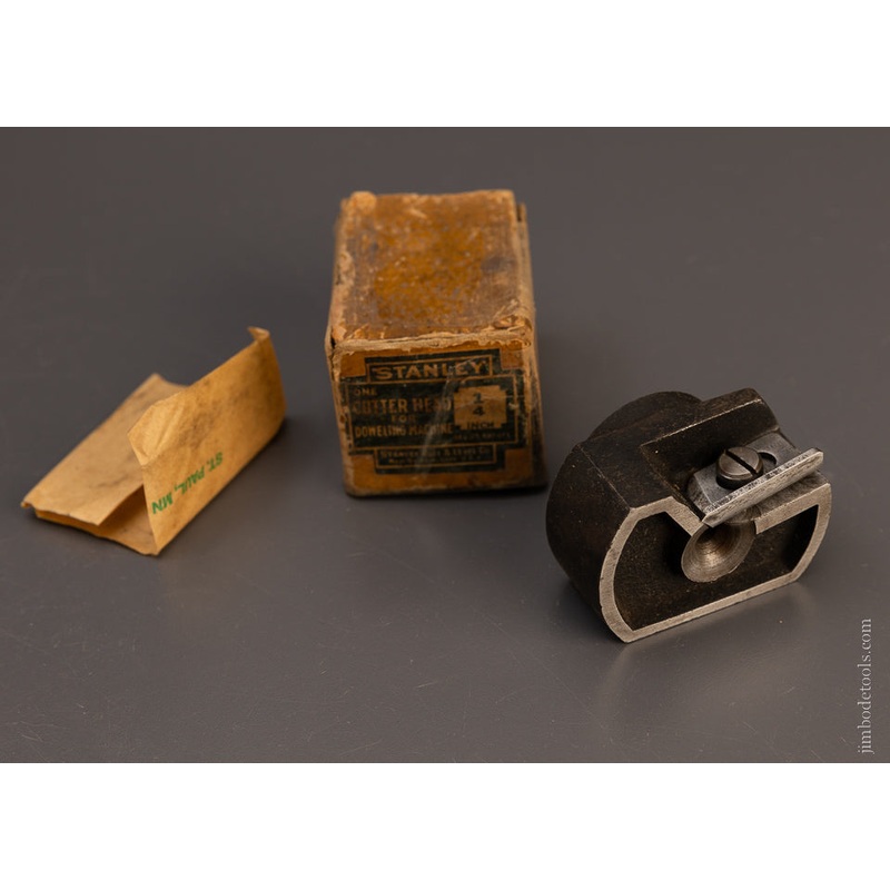 STANLEY 1/4 Inch Cutter Head Near Mint in Box – 106999
