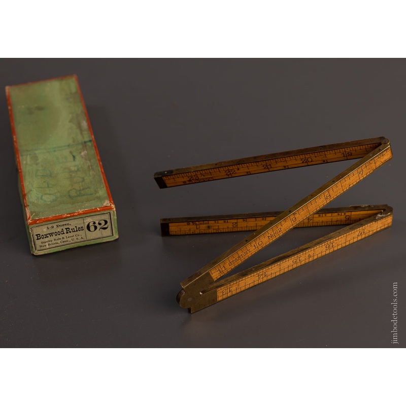 STANLEY No. 62 Rule in Original Box – 106948