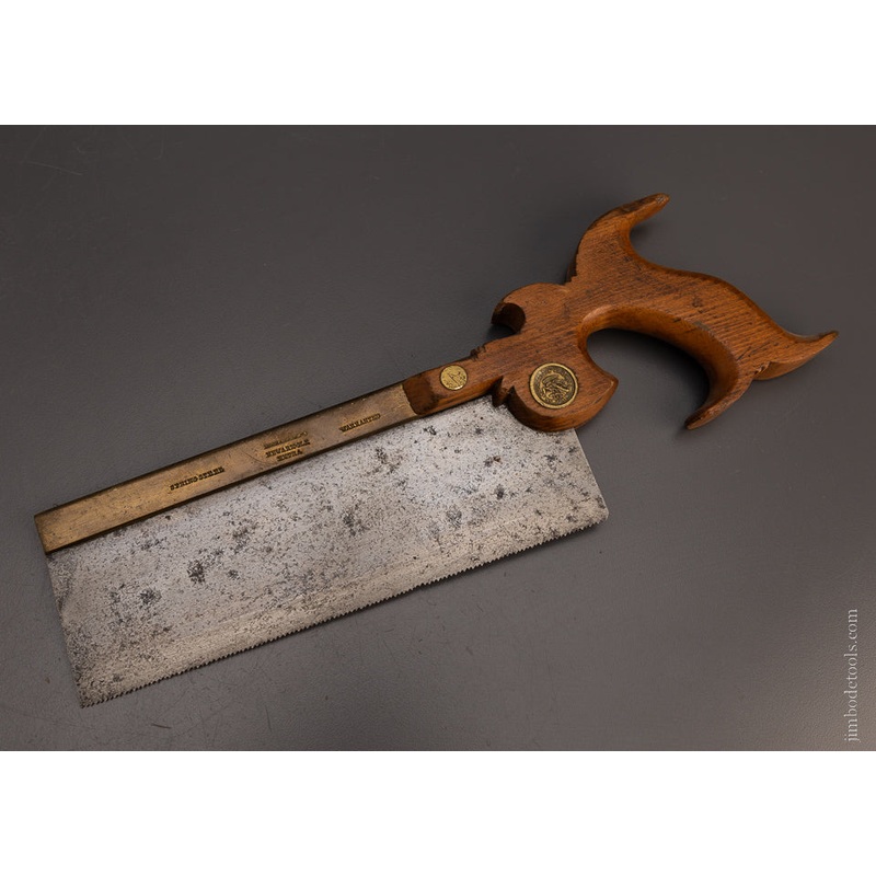 Sweet 8 Inch RICHARDSON BROTHERS Brass Back Dovetail Saw – 106959