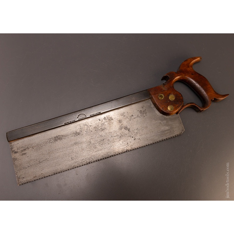 Rare S. KENNEDY TRENTON 14 Inch Tenon Saw – 107275