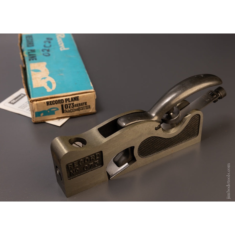 RECORD No. 073 Rebate Plane Mint in Original Box – 107020