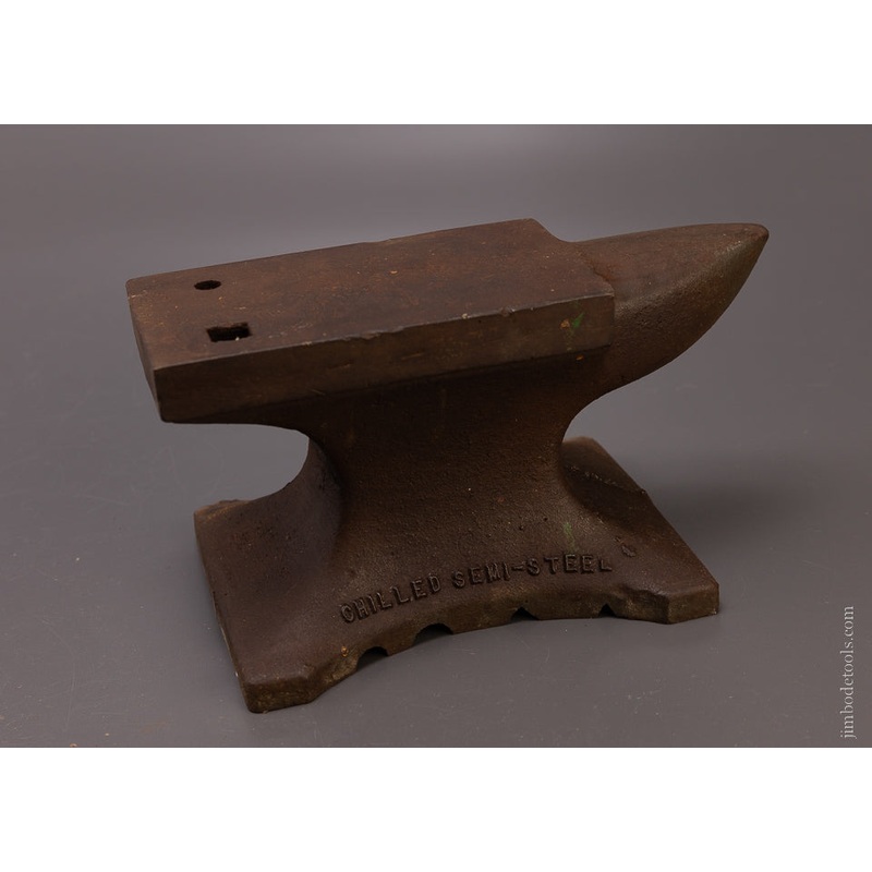 Reversible 19 Pound Chilled Semi-Steel Anvil with Swage Block – 107064