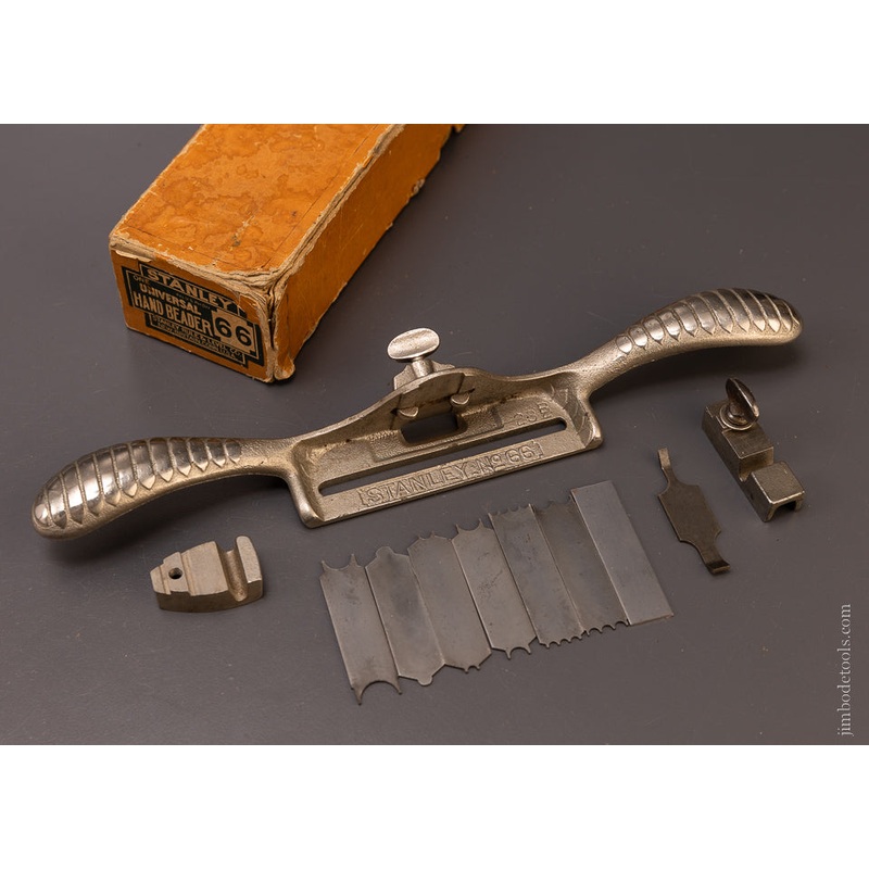 STANLEY No. 66 Universal Hand Beader MINT in Original Box – 107270