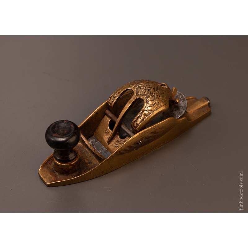 Stunning Brass STANLEY No. 110 Shoe Buckle Block Plane – 107103