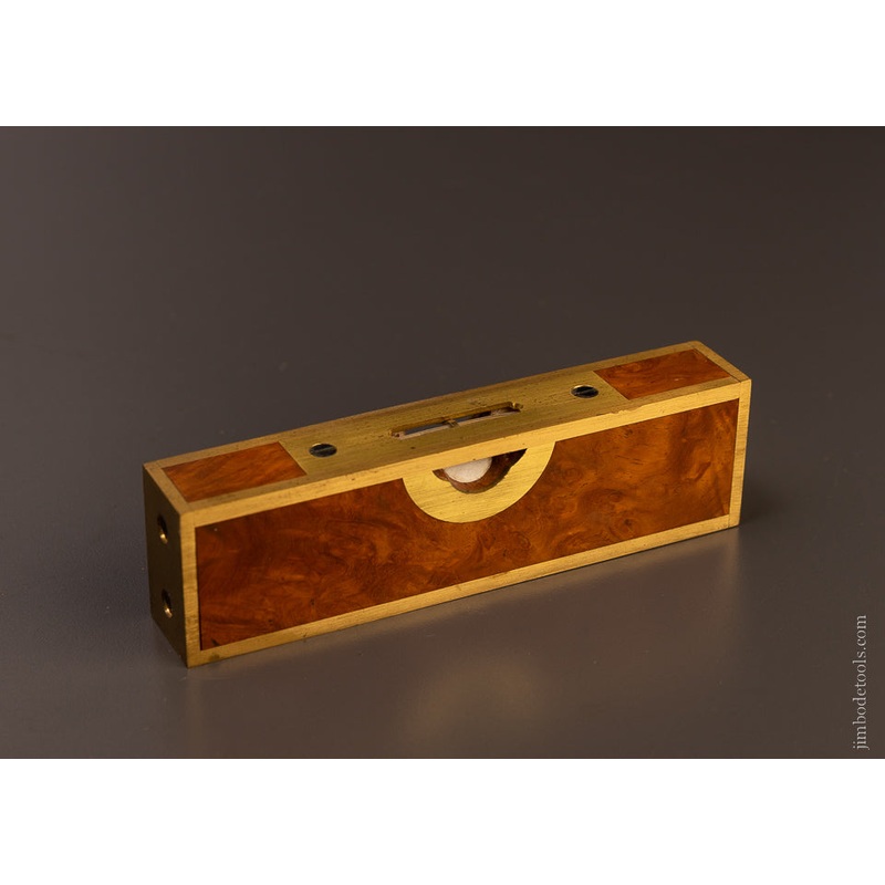 Sweet AMBOYNA Burl STRATTON Level by BARRY WEAVER – EXCELSIOR 106900