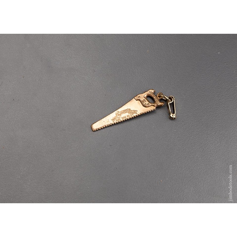 1 5/8 inch Gold SIMONDS SAW Fob * 89427