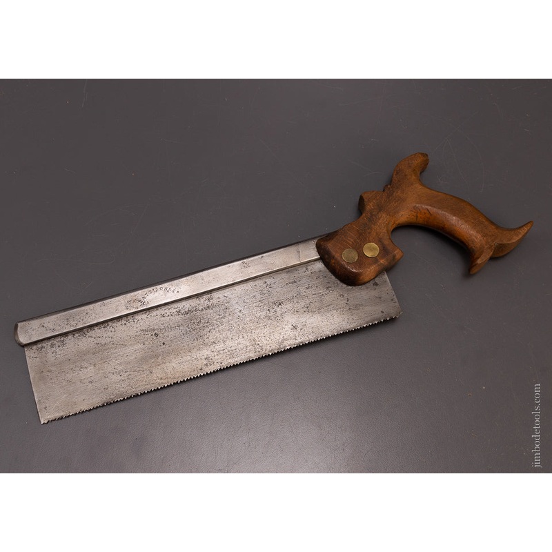 Rare B. ATTISON & CO. Ca. 1875 Back Saw – 107293