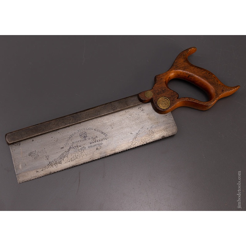 Rare & Fine MACOMBER BIGELOW & DOWSE BOSTON Carcass Saw – 107469