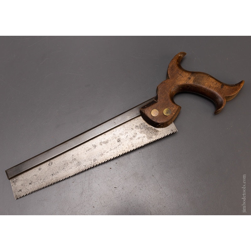 Rare J. SAYRE German Steel 10 Inch Back Saw – 107190