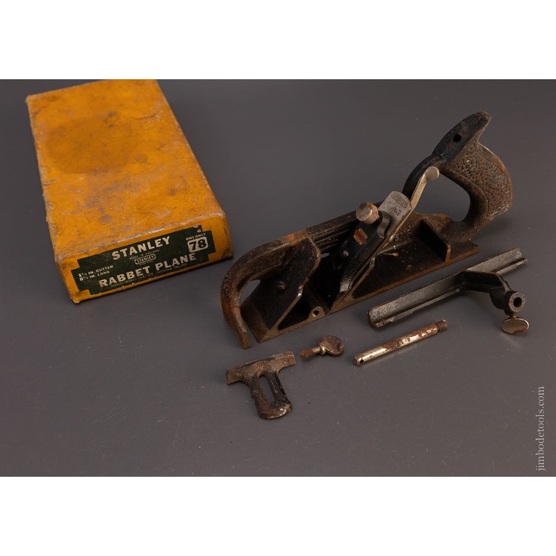 STANLEY No. 78 Duplex, Rabbet, and Filletster Plane in Box107337