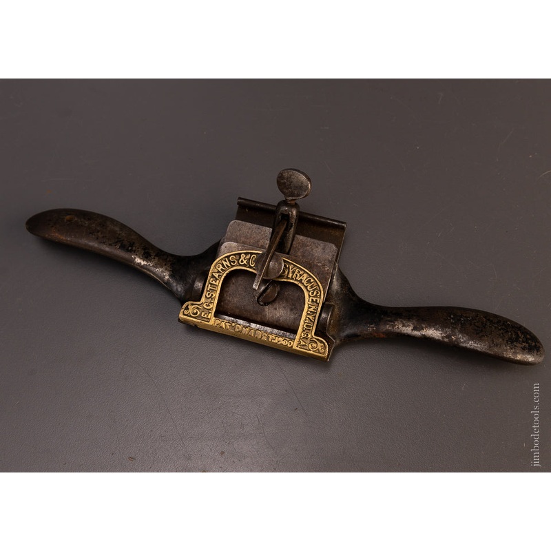 Rare E.C. STEARNS Flexible Sole Spoke Shave – 107090