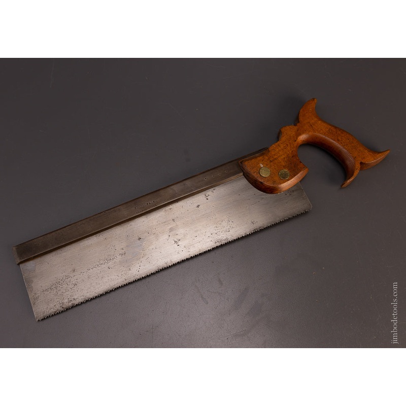 Rare Maker ELLISON & CO. GERMAN STEEL Back Saw – 107355