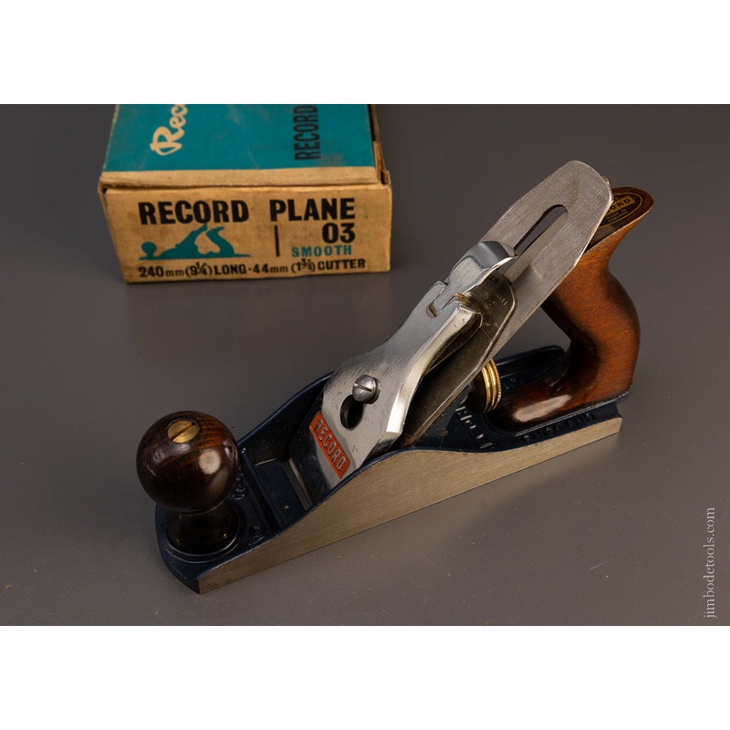RECORD No. 03 Smooth Plane Mint in Box – 107531