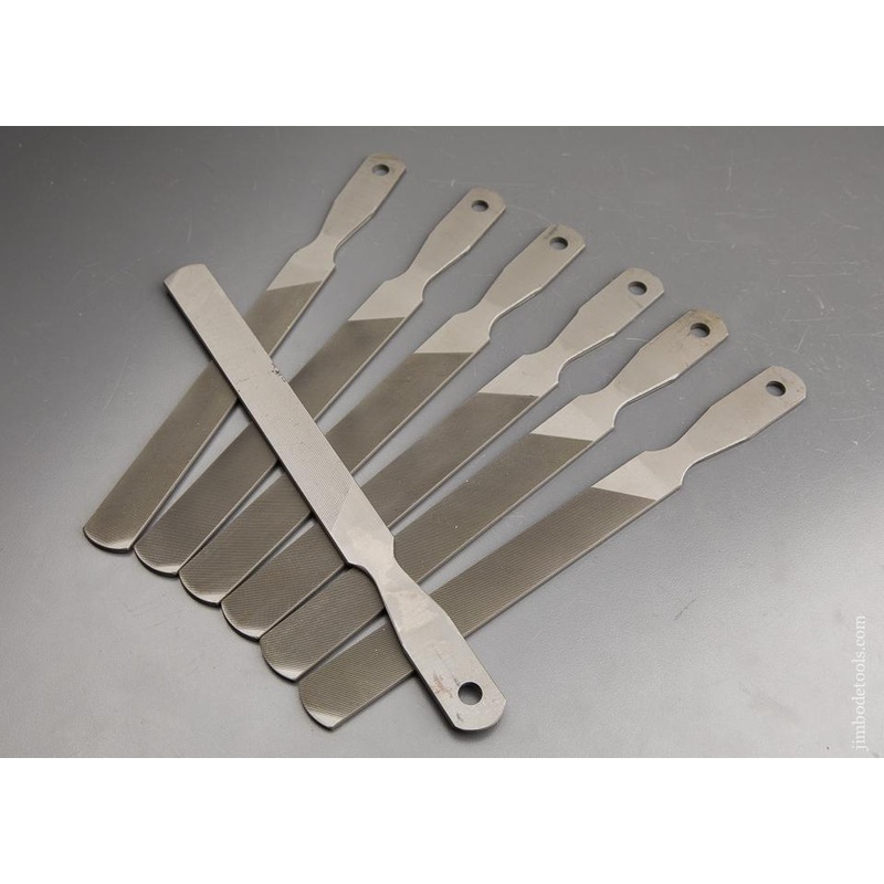 Seven NEW Flat 12 Bench Files — 92020