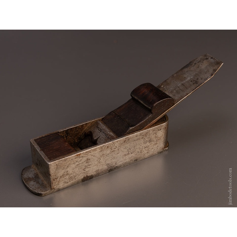 Tiny 5 1/2 Inch HOLTZAPFFEL Rosewood Infill Dovetailed Miter Plane – EXCELSIOR 107119 – AS OF MAY 18