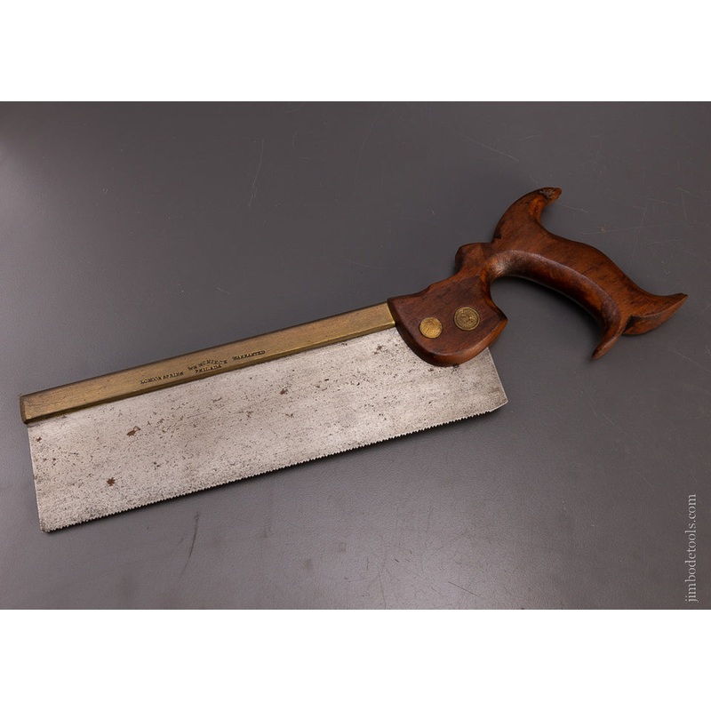 WM. McNIECE PHILADA Brass Back Dovetail Saw – 107359