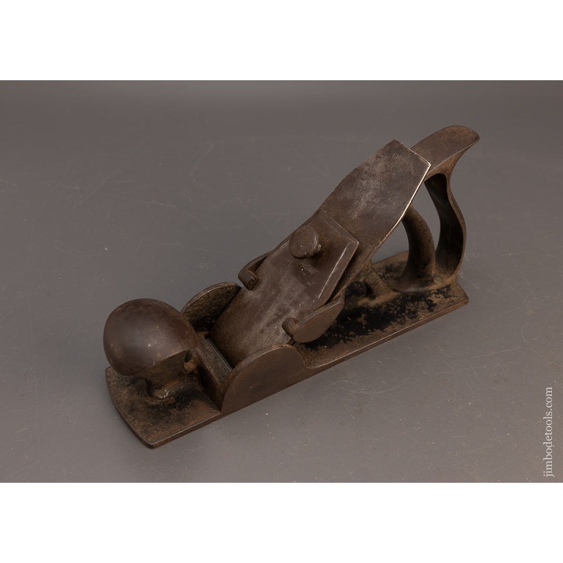 Rare BIRMINGHAM PLANE CO. Patented Iron Smooth Plane MOSHER PATENT – 116229