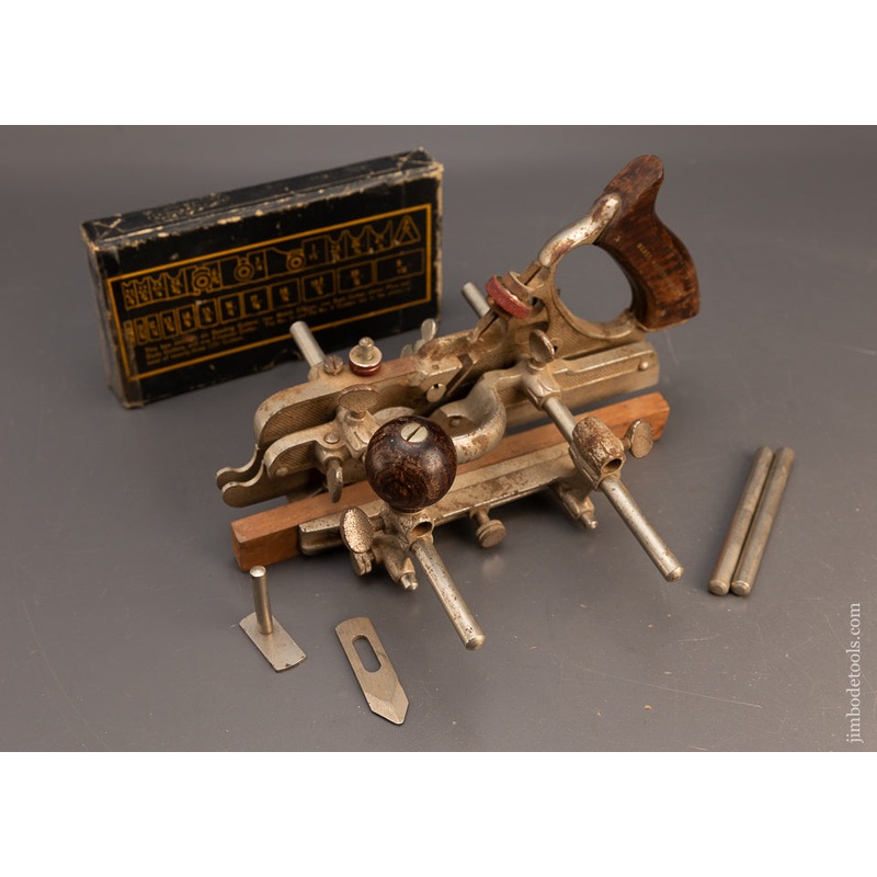 STANLEY No. 45 Combination Plane (for Wards) with all 23 Cutters – 116235