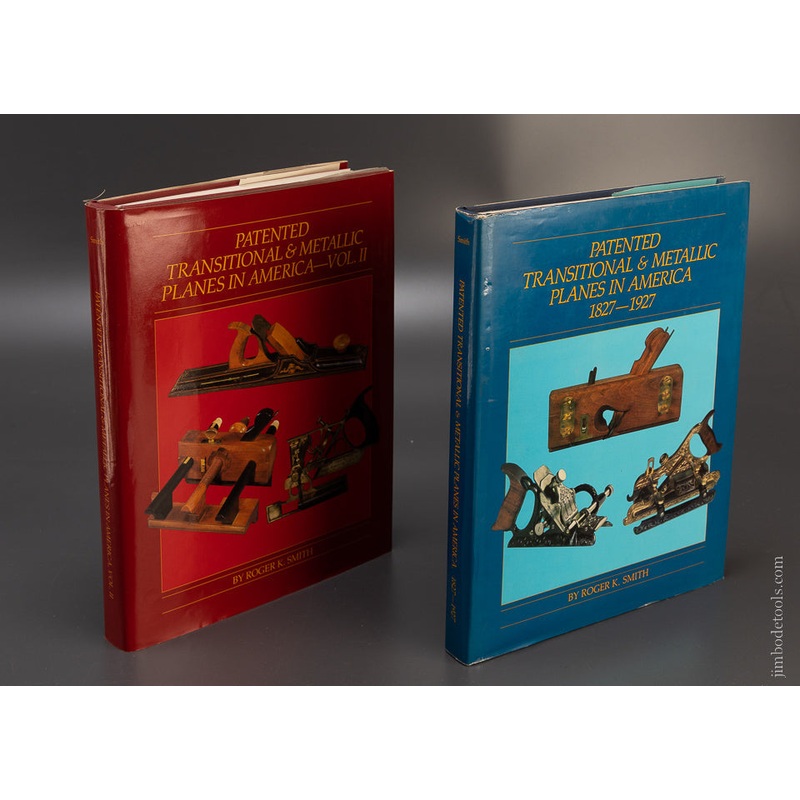 PTAMPIA Book Set:  PATENTED TRANSITIONAL & METALLIC PLANES IN AMERICA VOLUMES I & II by Roger K. Smith – 107632