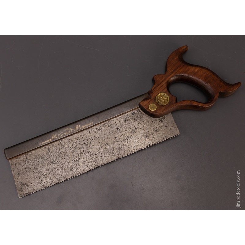 PRUYN MARBLE & CO. Double Eagle Back Saw Albany, N.Y. – 107769