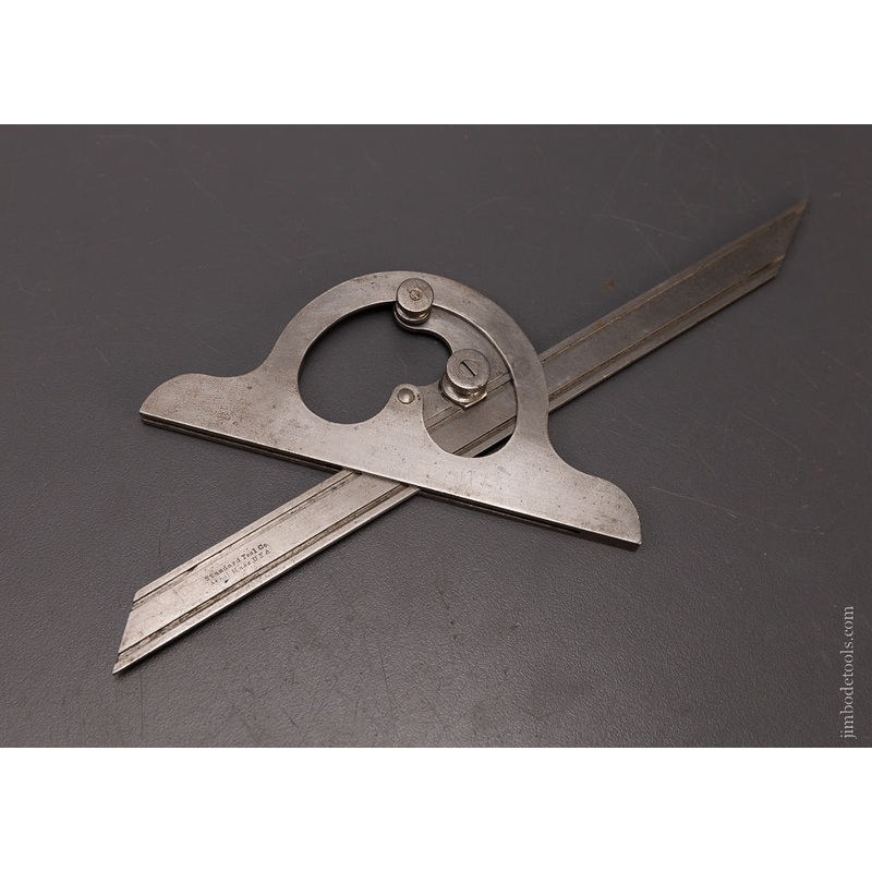 Rare Early STANDARD TOOL CO. Protractor – 105437
