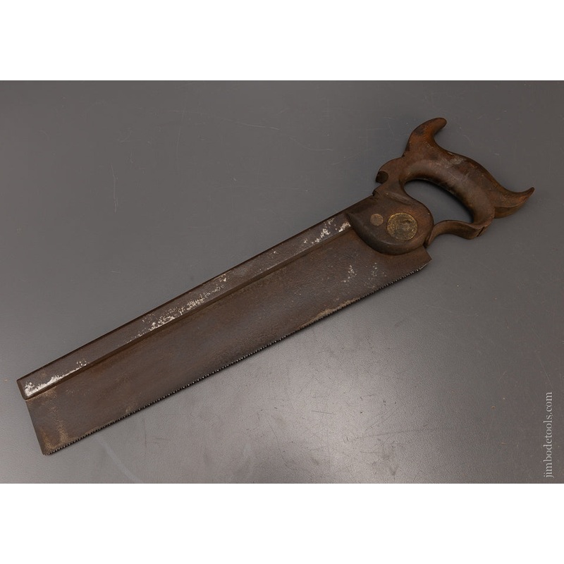 Rare SLACK & SELLARS & GRAYSON Back Saw with GEORGE WASHINGTON Coin Medallion – 107883