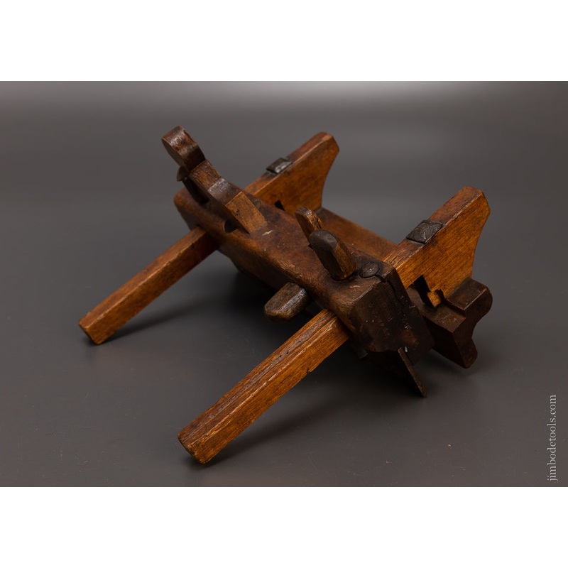 S. DOGGETT DEDHAMN 18th Century Yellow Birch Plow Plane – 107762