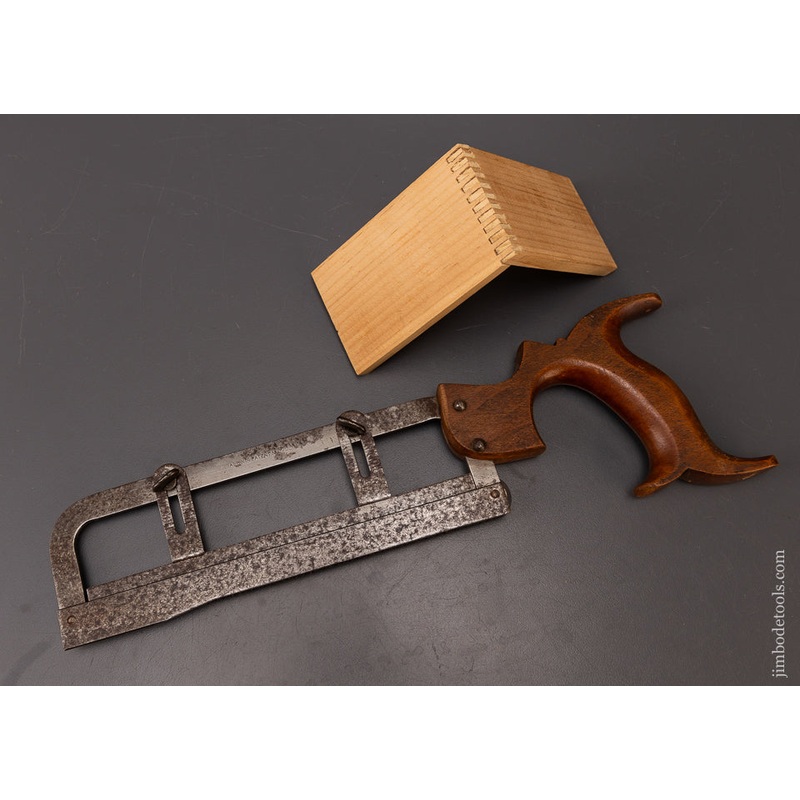 Rare! AUBIN’s Patent March 29, 1928 Finger Joint Tenon Saw FINE – 108117