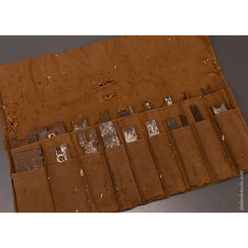 Set of 21 Plow Plane Irons for CRAFTSMAN, SARGENT Plow Planes – 108045