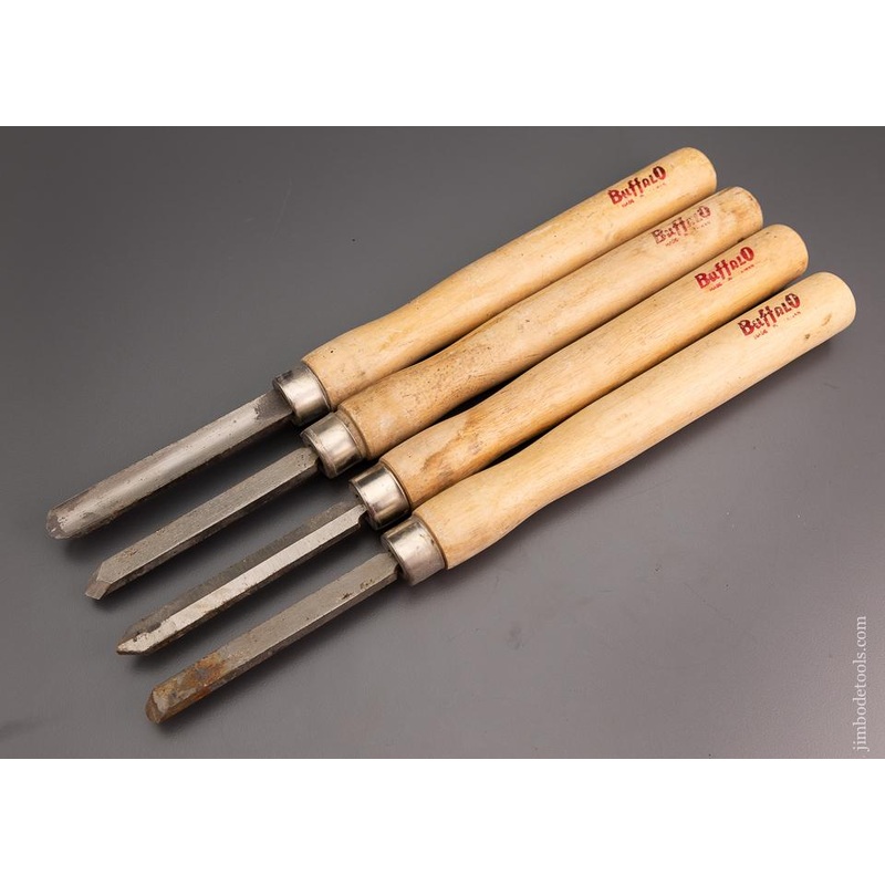 User Set of 4 BUFFALO Turning Tools ** 96811