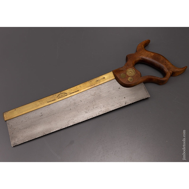 WHEELER MADDEN & CLEMSON Brass Back Saw – 107962