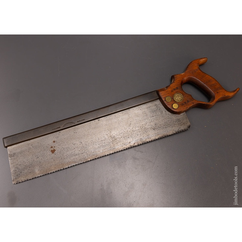 Rare VANCE & LANDIS 14 Inch Back Saw – 108156