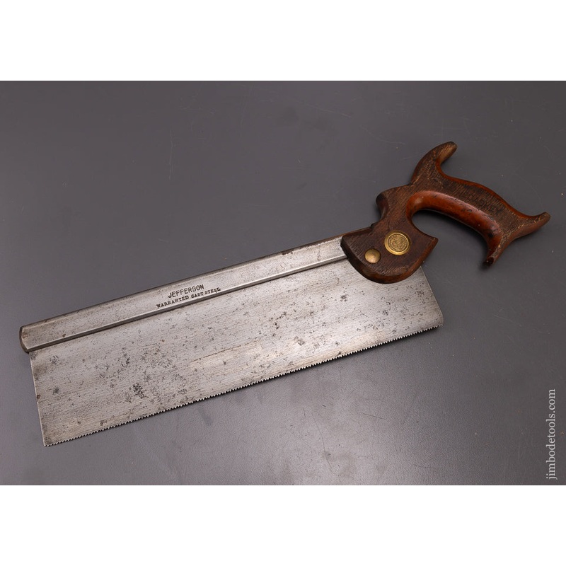 Scarce JEFFERSON 12 Inch Tenon Saw – 108215