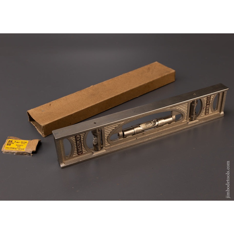 STANLEY No. 36G- 12 Inch Machinist Level Mint in Box – 108322