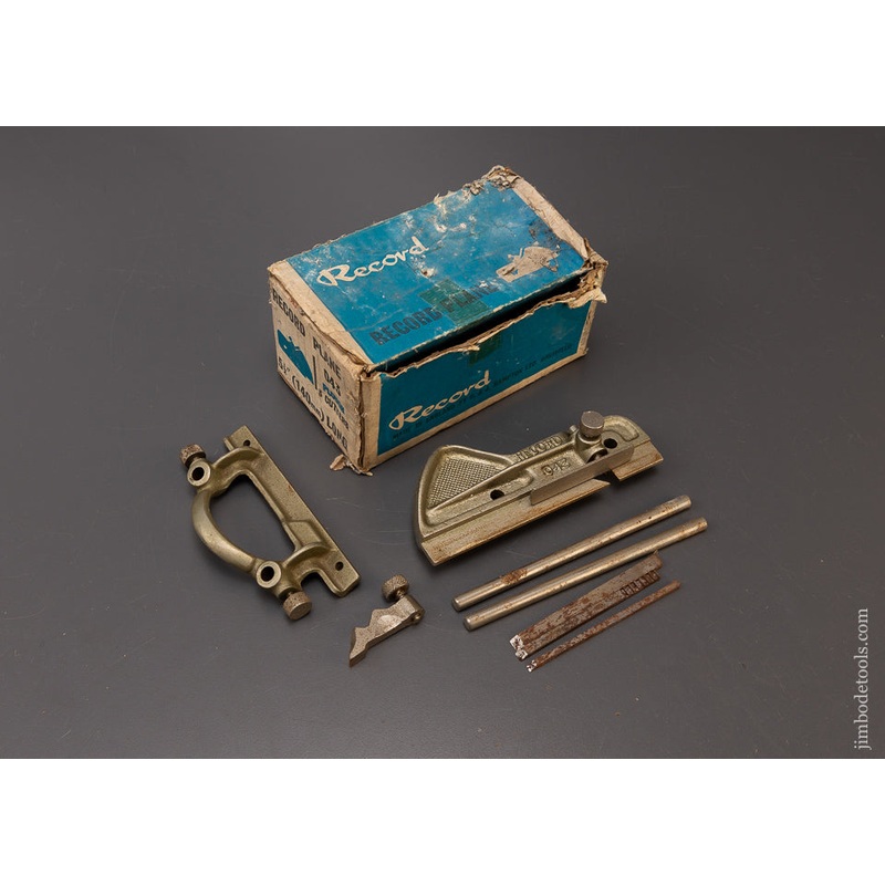 RECORD No. 043 Plow Plane 100% Complete in Box – 108555