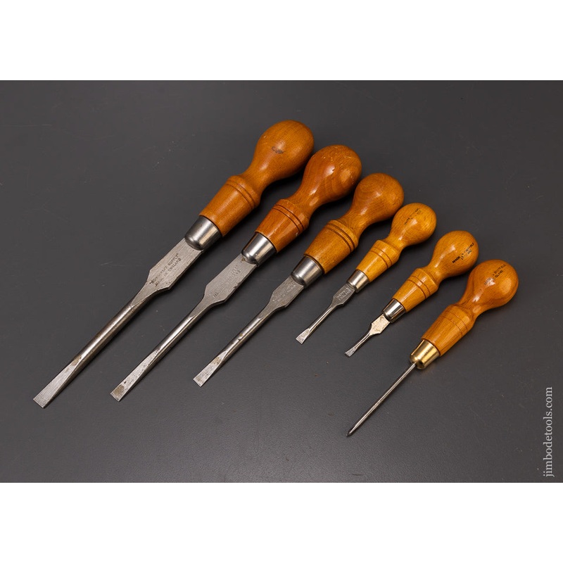 Set of 6 Screwdrivers WOODCRAFT – 108286