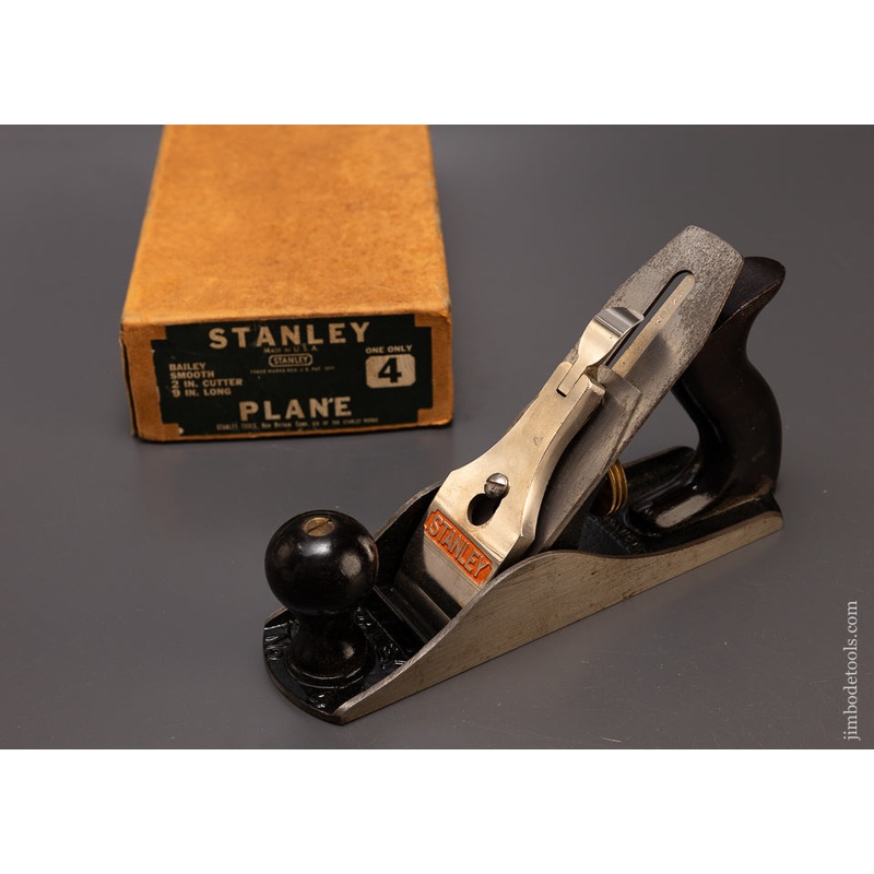 STANLEY No. 4 Smooth Plane Mint in Box – 108319
