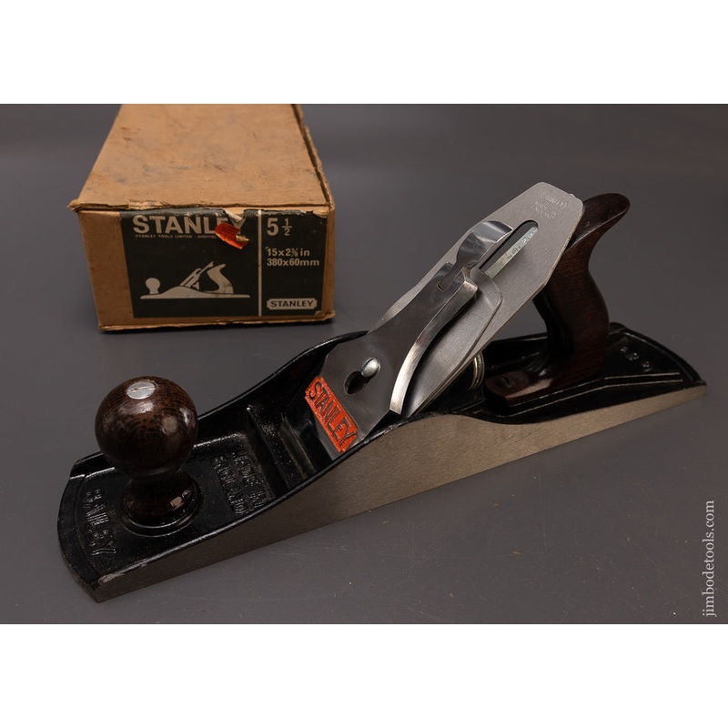 STANLEY No. 5 1/2 Jumbo Jack Plane Mint in Box – 108567