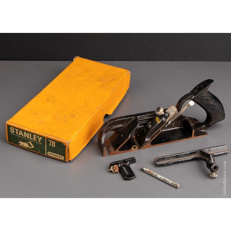 STANLEY No. 78 Duplex, Rabbet, and Filletster Plane in Original Box — 92707