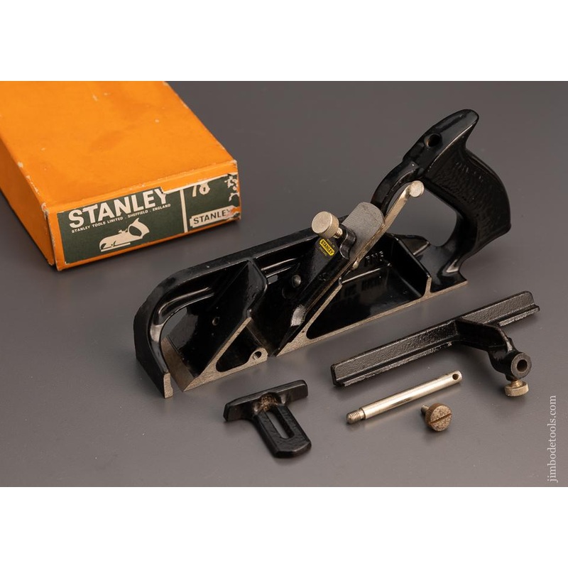 STANLEY No. 78 Rabbet Plane Mint in Box — 98501