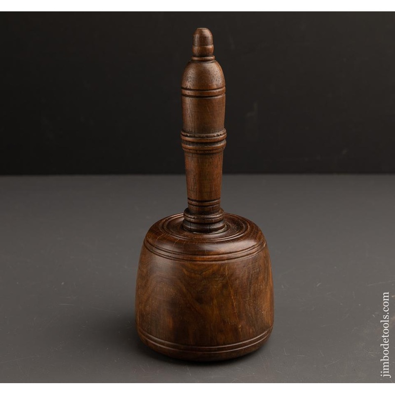 Stunning 28 ounce Fancy Lignum Vitae Mallet – 90082