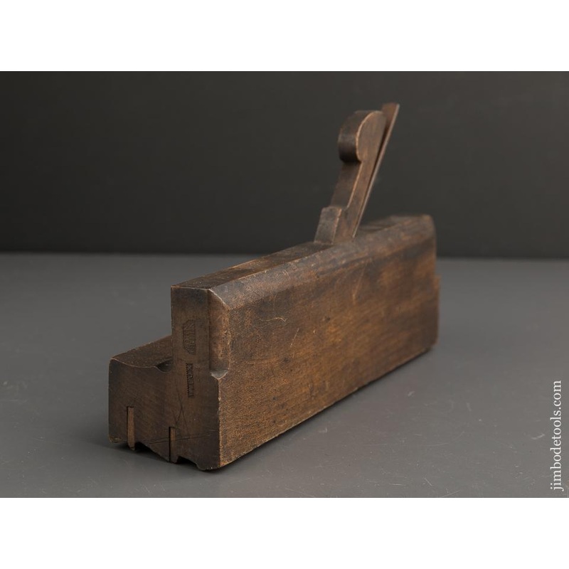 18th Century IOHN GREEN 2 14 inch Wide  Complex Molding Plane circa 1754-1808   — 90076