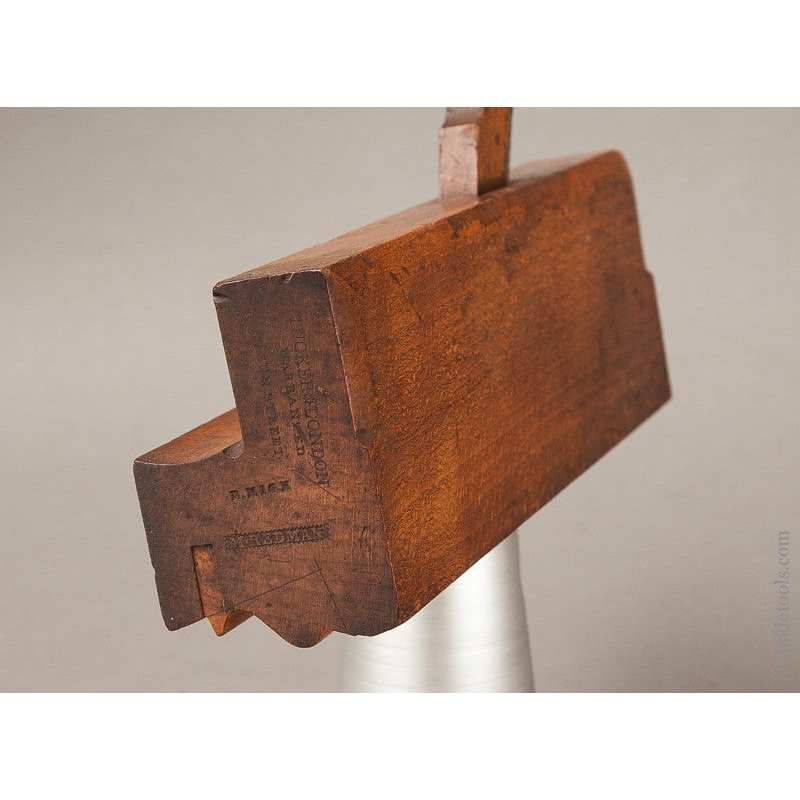 2 3/8 inch Wide Complex Moulding Plane by TUCKER 31 SUN STREET LONDON circa 1833-53 — 68368