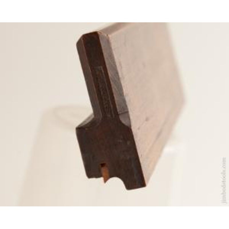 Rare! JOHN SWITSUR WINCHESTER ENG. Ten inch Beech 3/8 inch Side Bead Moulding Plane circa 1774-1800   – 75085R