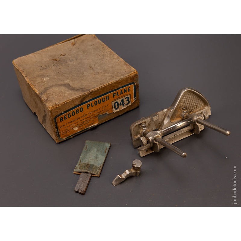 RECORD No. 043 Plow Plane Mint in Box – 108746