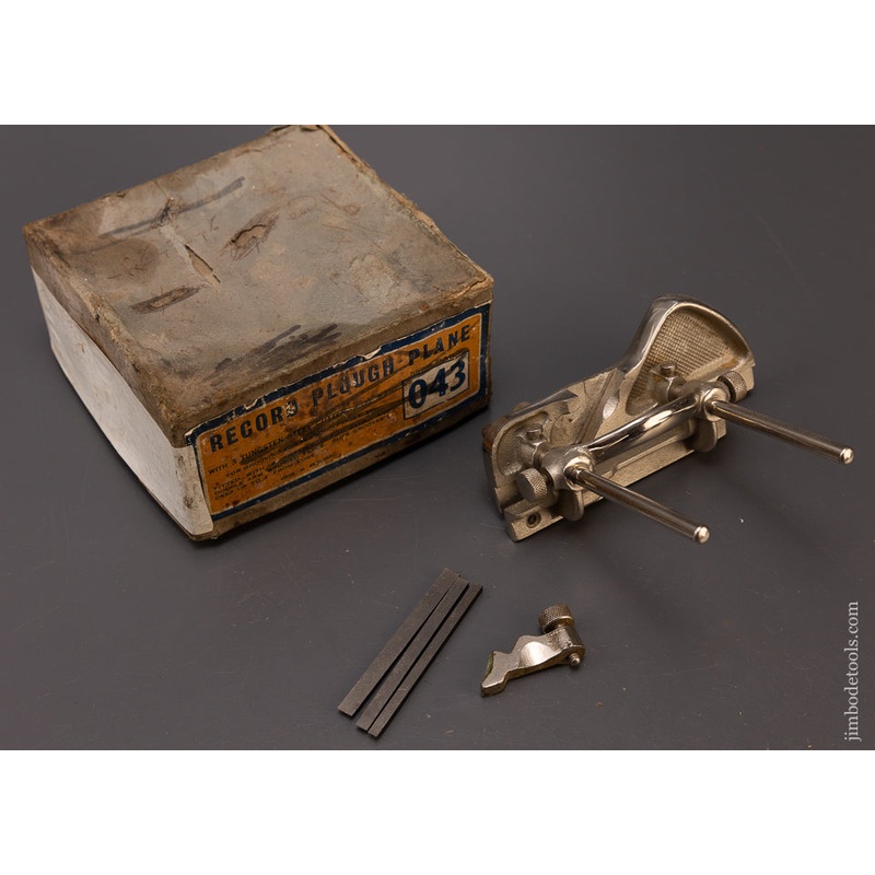 RECORD No. 043 Plow Plane Mint in Box – 108761