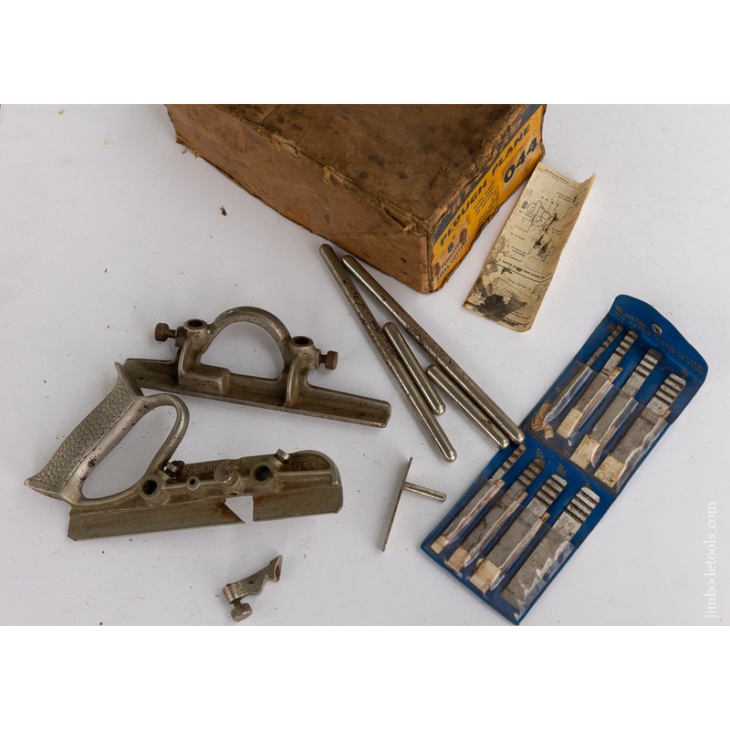 RECORD No. 044 Plow Plane in Box 100% Complete – 108512
